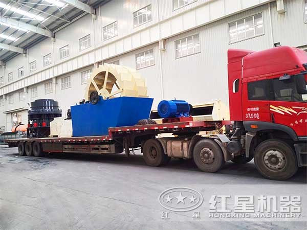Карта доставки пескоочистительной машины Hebei Sun boss