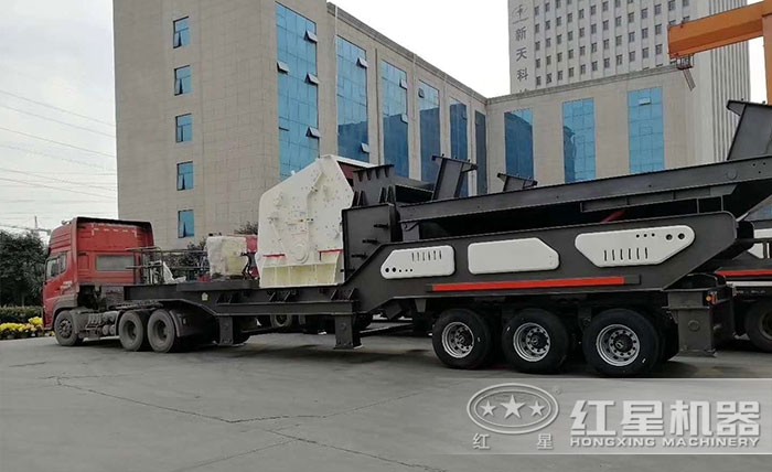 Полуприцеп камнедробилка красная звезда карта доставки