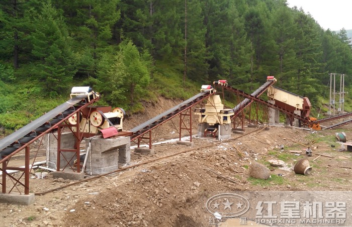 Линия по производству песка