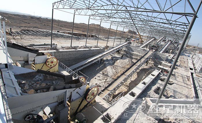 Крупномасштабная линия по производству песка и гравия для защиты окружающей среды в Хэбэе