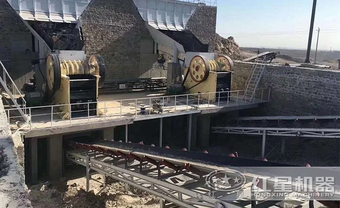Участок дробления гранитной щеки