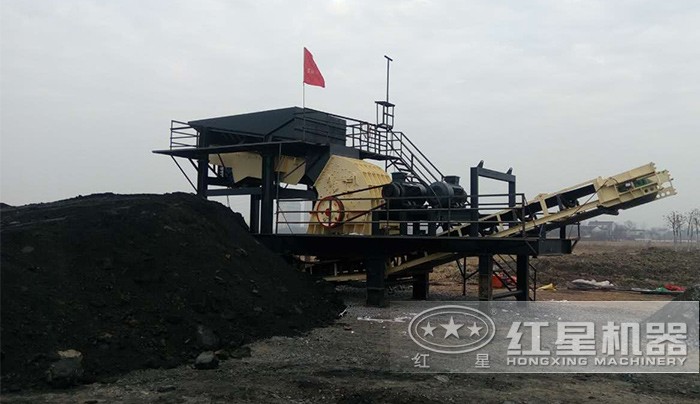 Участок производства мобильной дробилки (камнедробилки)