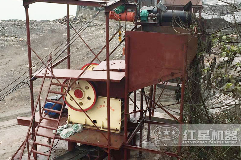 Площадка щековой дробилки Redstar PE300Ⅹ1300