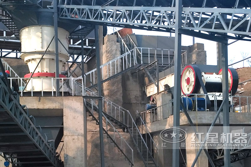 Участок производства гранитного песка