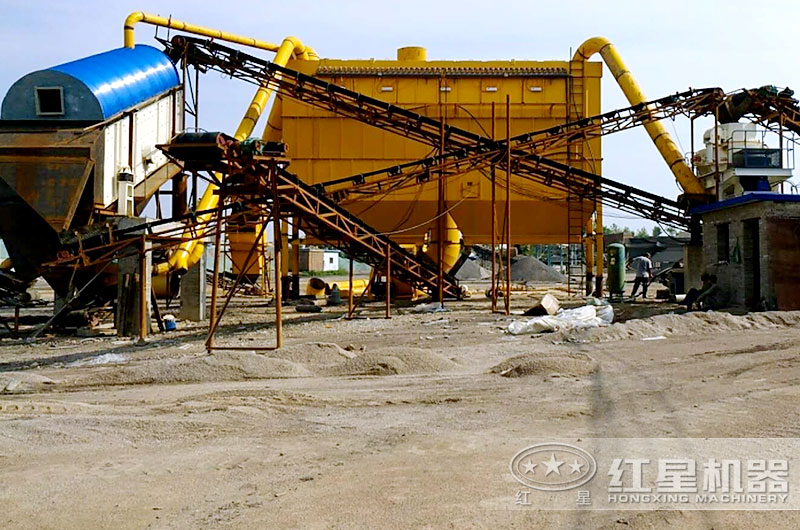 Строительная площадка машинного пескоструйного оборудования