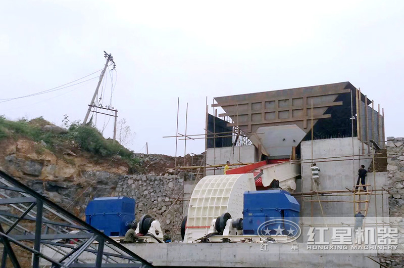 Линия по производству песка и камня с производительностью 20 тонн в час - конфигурационная площадка Лоян